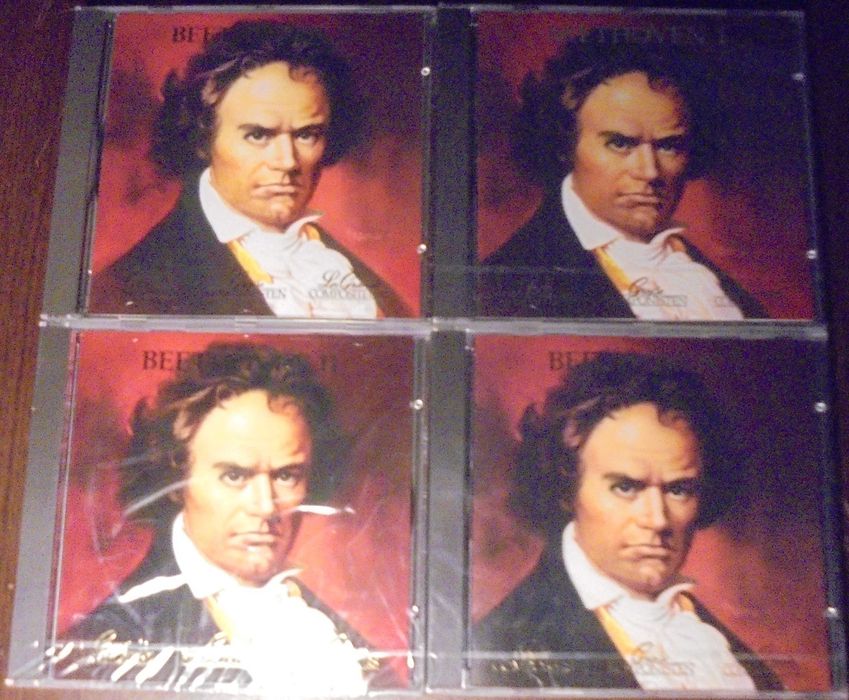 Vand colectie 16 CD-uri noi  ''Mari compozitori''