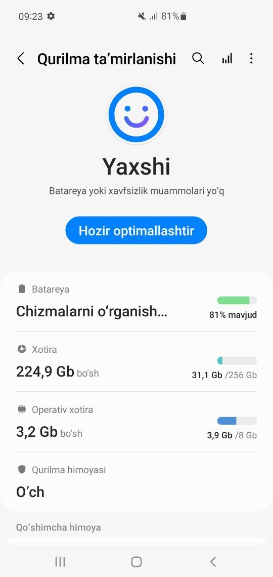 Samsung S10 5G sotiladi  8+8/256Gb