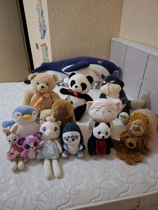 Мягкие игрушки разные