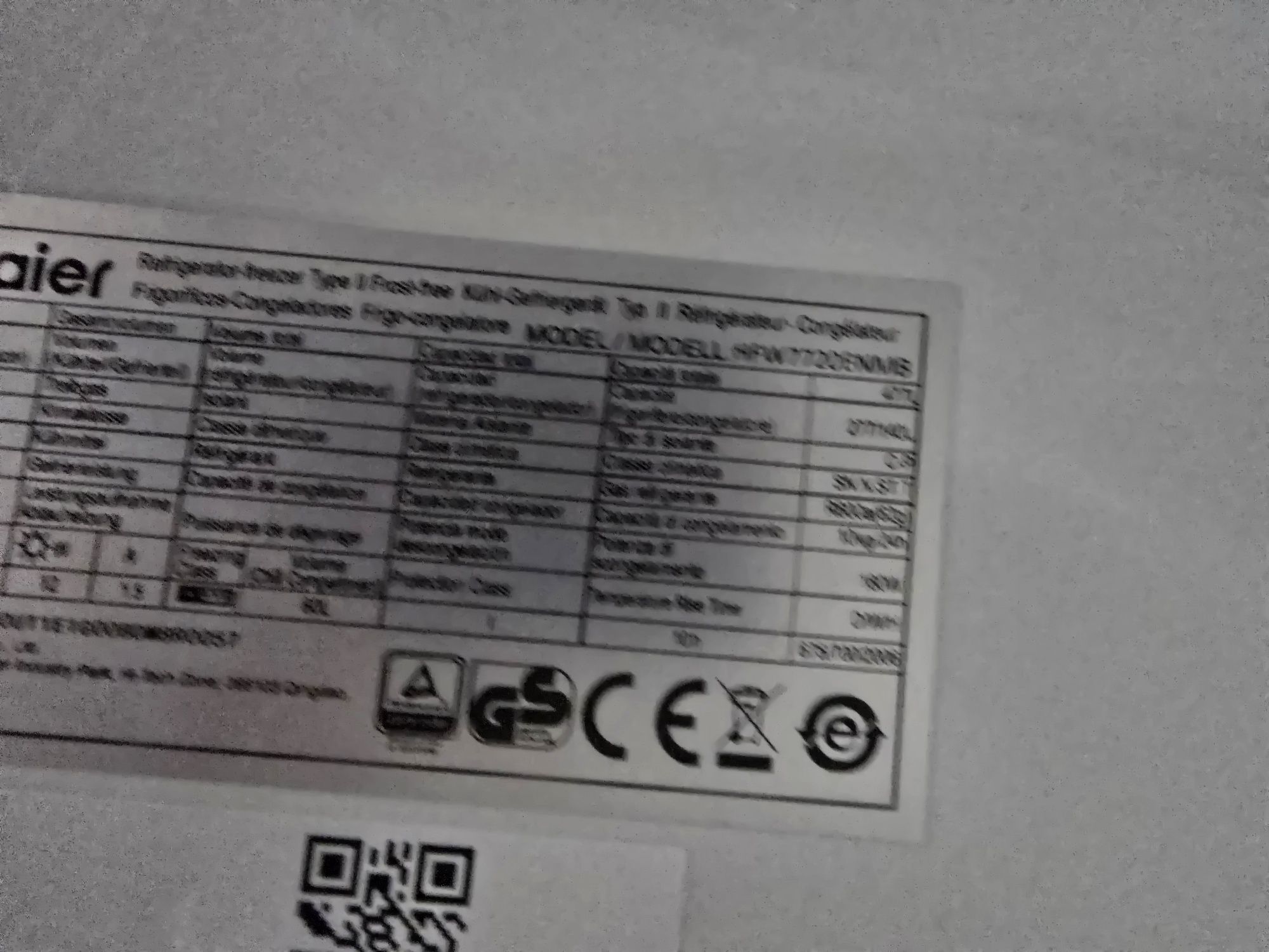 Нов side by side ладилник с 4 врати Haier  Serie 7,, 70 см,