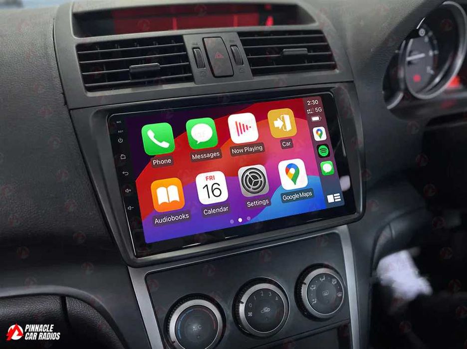 1-8GB Navigatie GPS dedicata Mazda 6 GH RUI Carplay Android Auto QLED