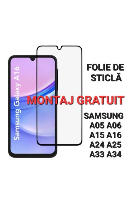 Folie Sticla Full Samsung A13 4G / 5G A22 A23 A33 A50 A70 A71