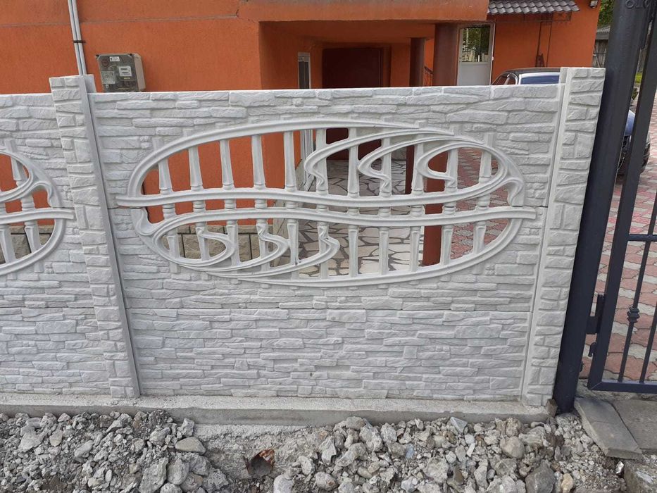 Prefabricate din beton-Placi gard