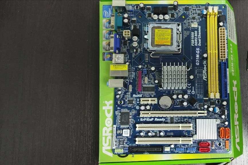 Материнская плата сокет 775 Asrock DDR2