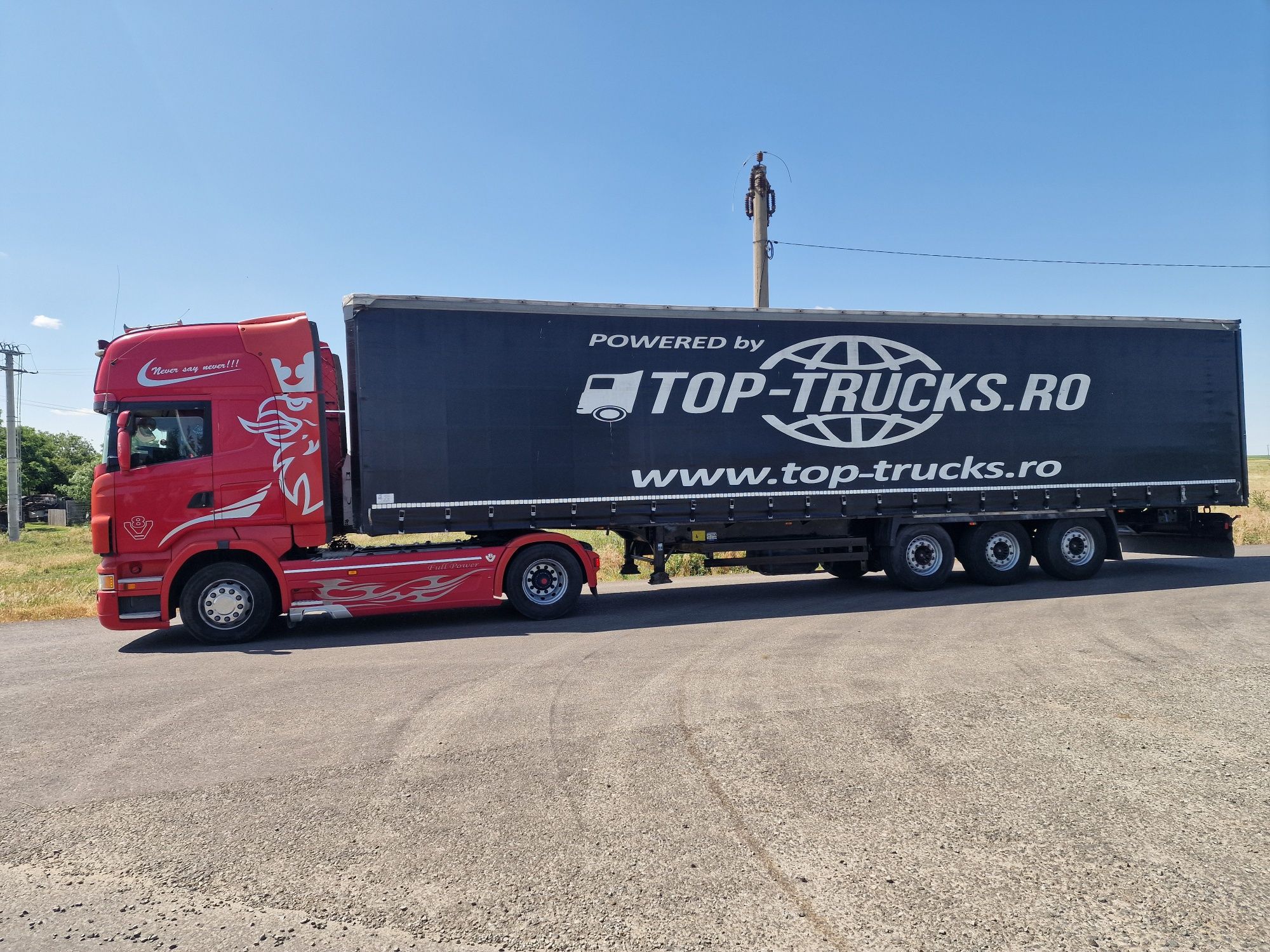 Vand Scania R500 si semiremorca Krone