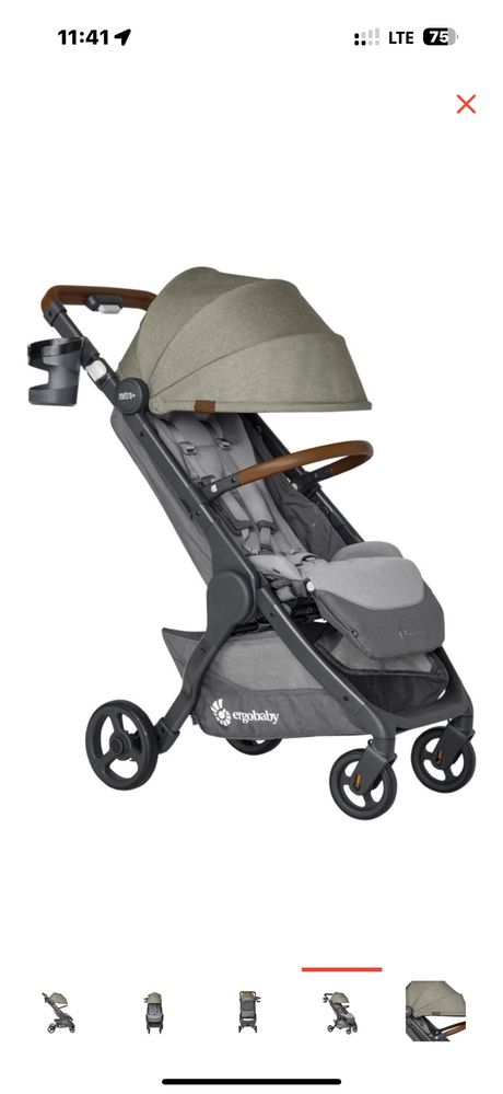Новая прогулочная коляска Ergobaby
