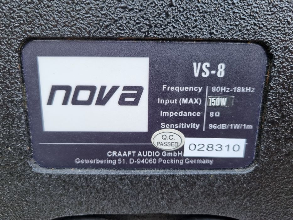 Boxe profesionale Nova VS 8