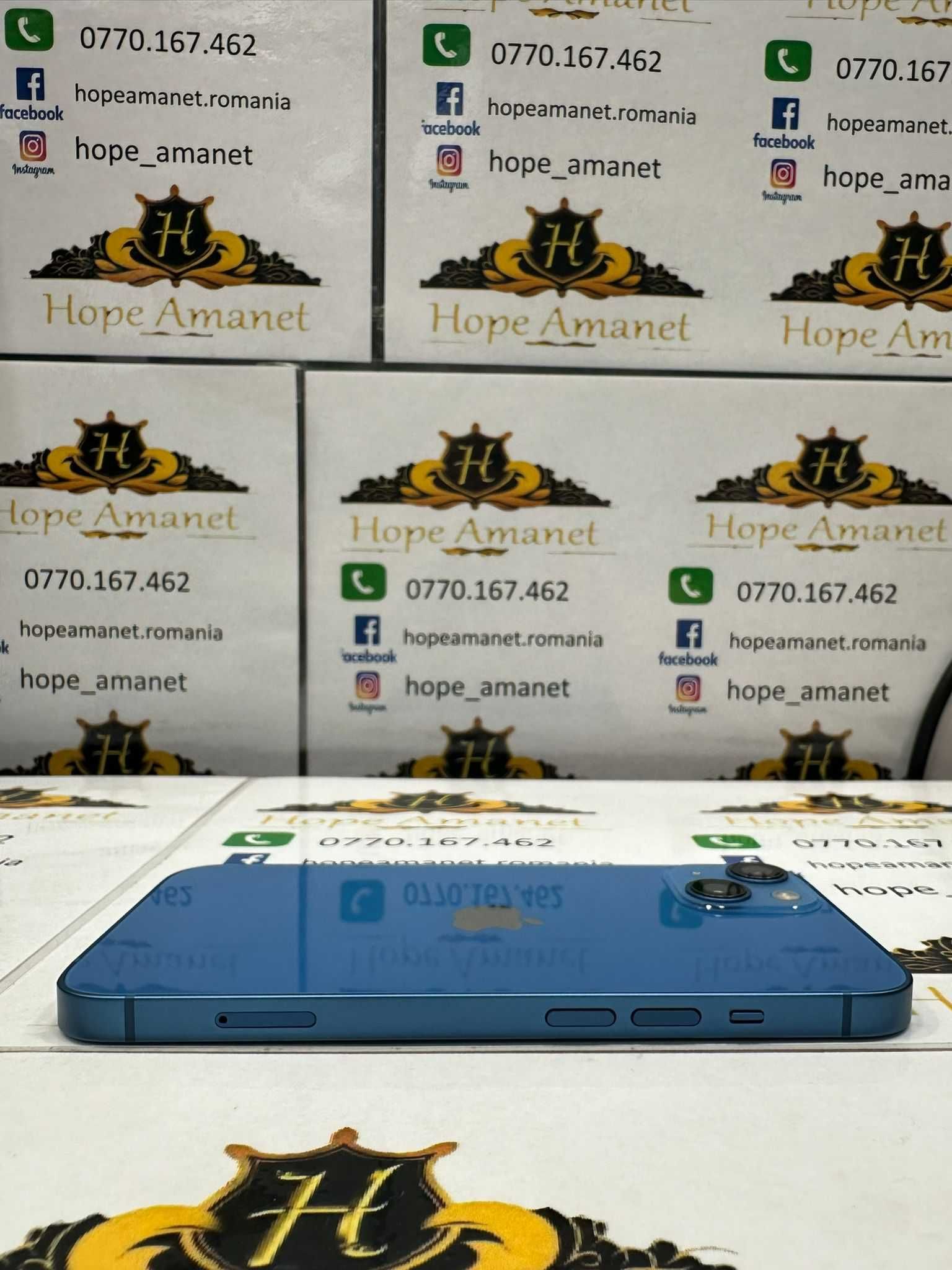 HOPE AMANET P12 - iPhone 13 Blue / 128 GB / Baterie 100%