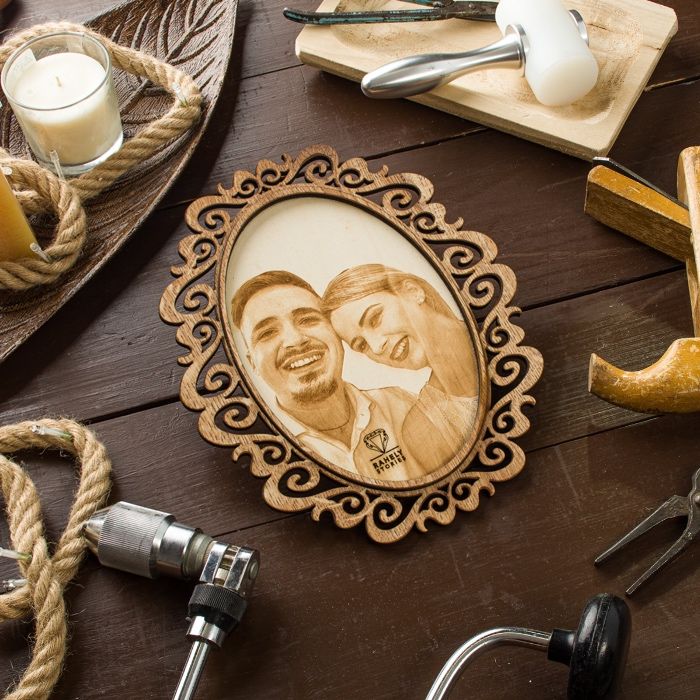 Tablou gravura laser poza ta