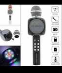 Microfon karaoke Disco LED, fara fir, Wster, WS-1816