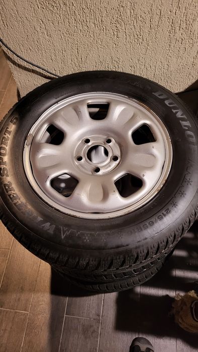 Anvelope cu jante Duster iarnă Dunlop Winter Sport 215/65 R16