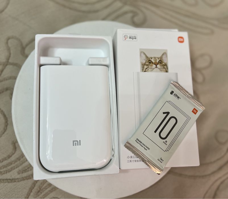 Компактный фотопринтер Xiaomi Mi Portable Photo Printer