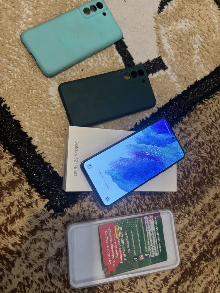Samsung s21 FE 128gb crapta foar putin pret 499 ron fix