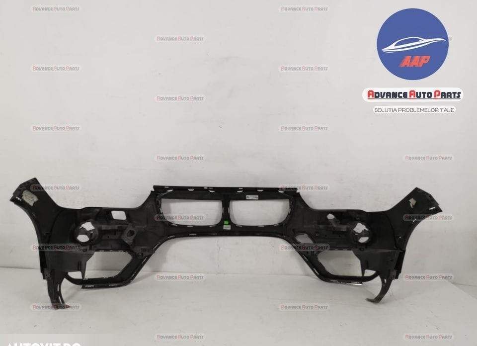 Предна броня БМВ Х1 / BMW X1 F48 със сензори и миещи системи в добро с