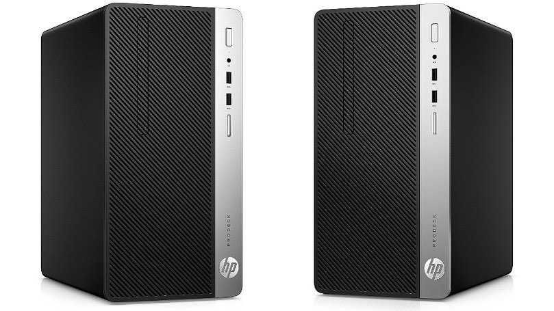 Системные блоки HP Prodesk  - Core i5-7500/4GB/SSD 128GB+1000GB/HD