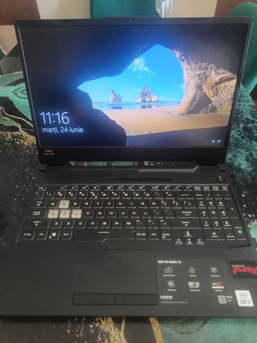 Vând laptop gaming asus tuf f15