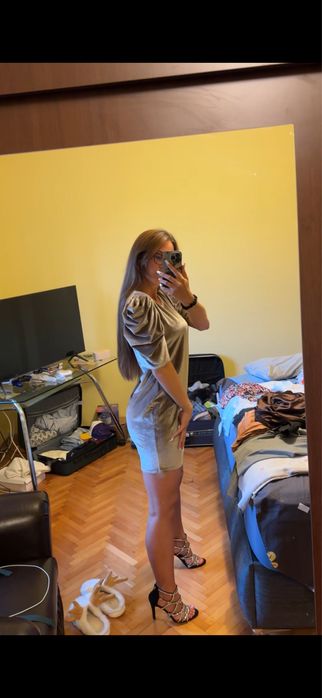 Rochie de catifea