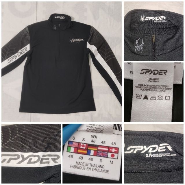 Bluza Spyder mărime S bărbat first layer corp ski Sky munte tura exped