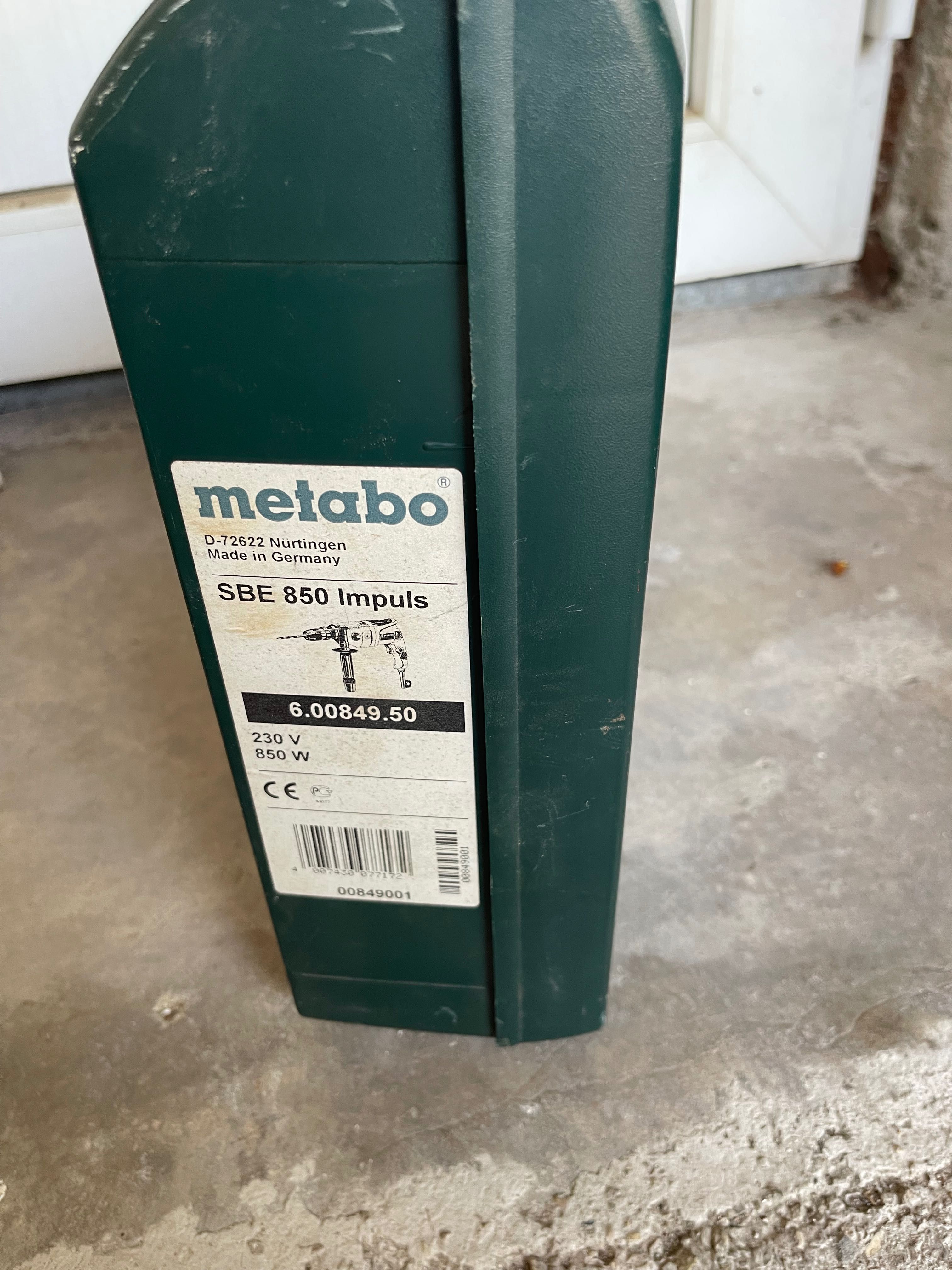 Vând bormasina forta / foraje cu reductor
METABO SBE IMPULS 850 Watt!!