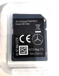 Card Navigatie Mercedes Garmin C E V GLC GLE Europa Romania 2022