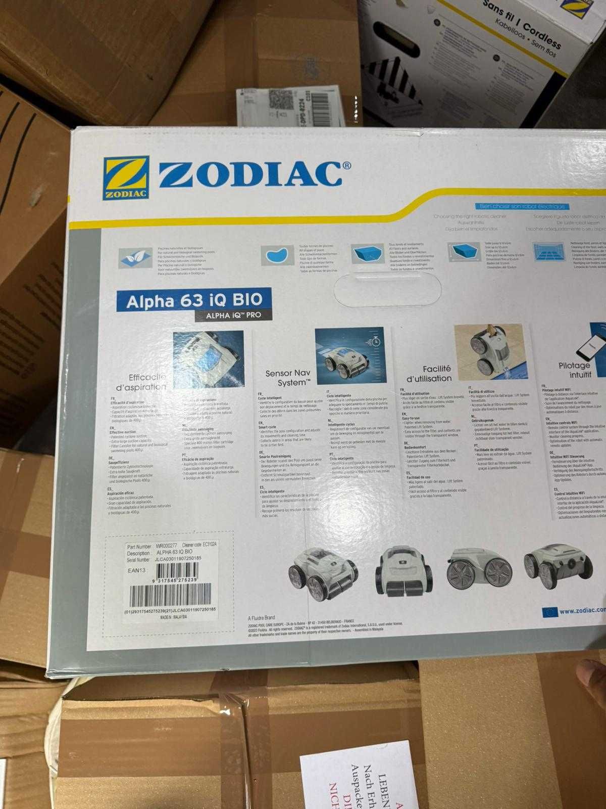 робот за почистване на басейни Zodiac Alpha 63 iQ Bio