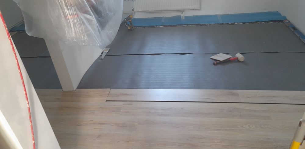 Montaj parchet/ plinta