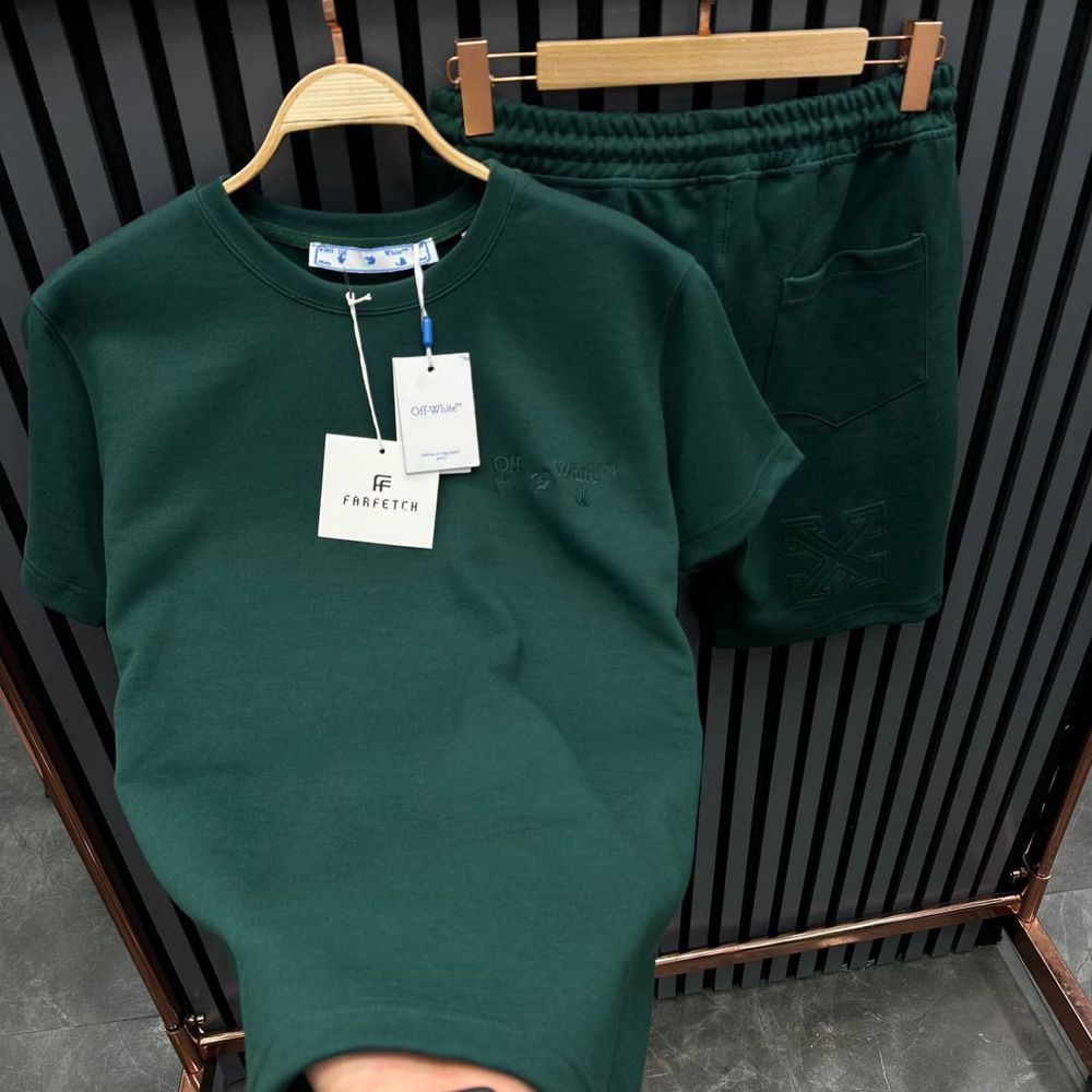 Compleu sport Off-White bumbac