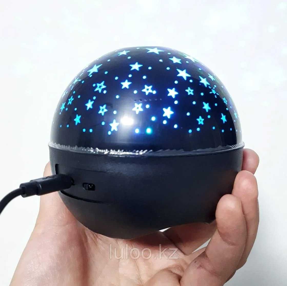Ночник проектор звёздное небо с Bluetooth колонкой (Есть Доставка)