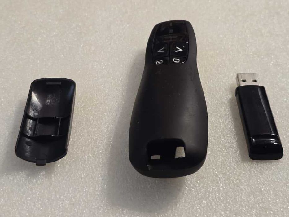 Presenter MediaPointer Wireless, 2.4 GHz, Powerpoint Clicker, ABS