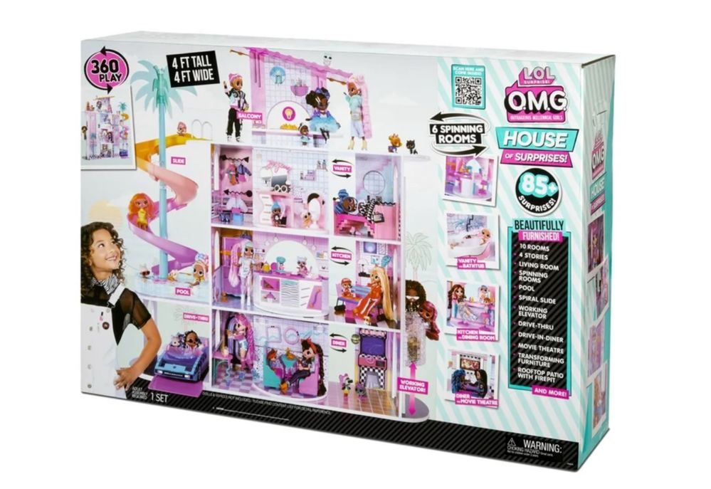 Къща за кукли LOL dream house, Barbie - Къщата на мечтите