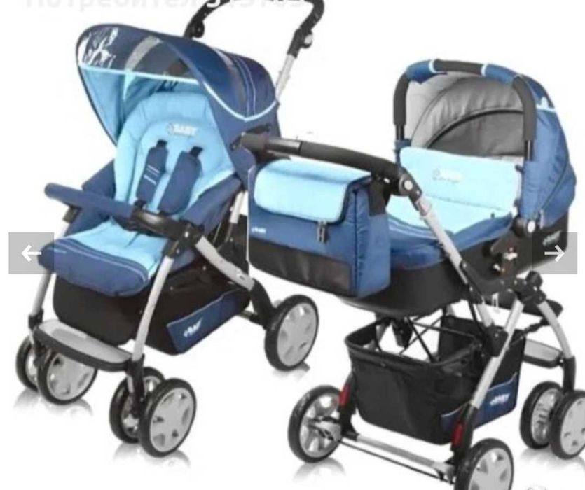 Бебешка количка 2 в 1