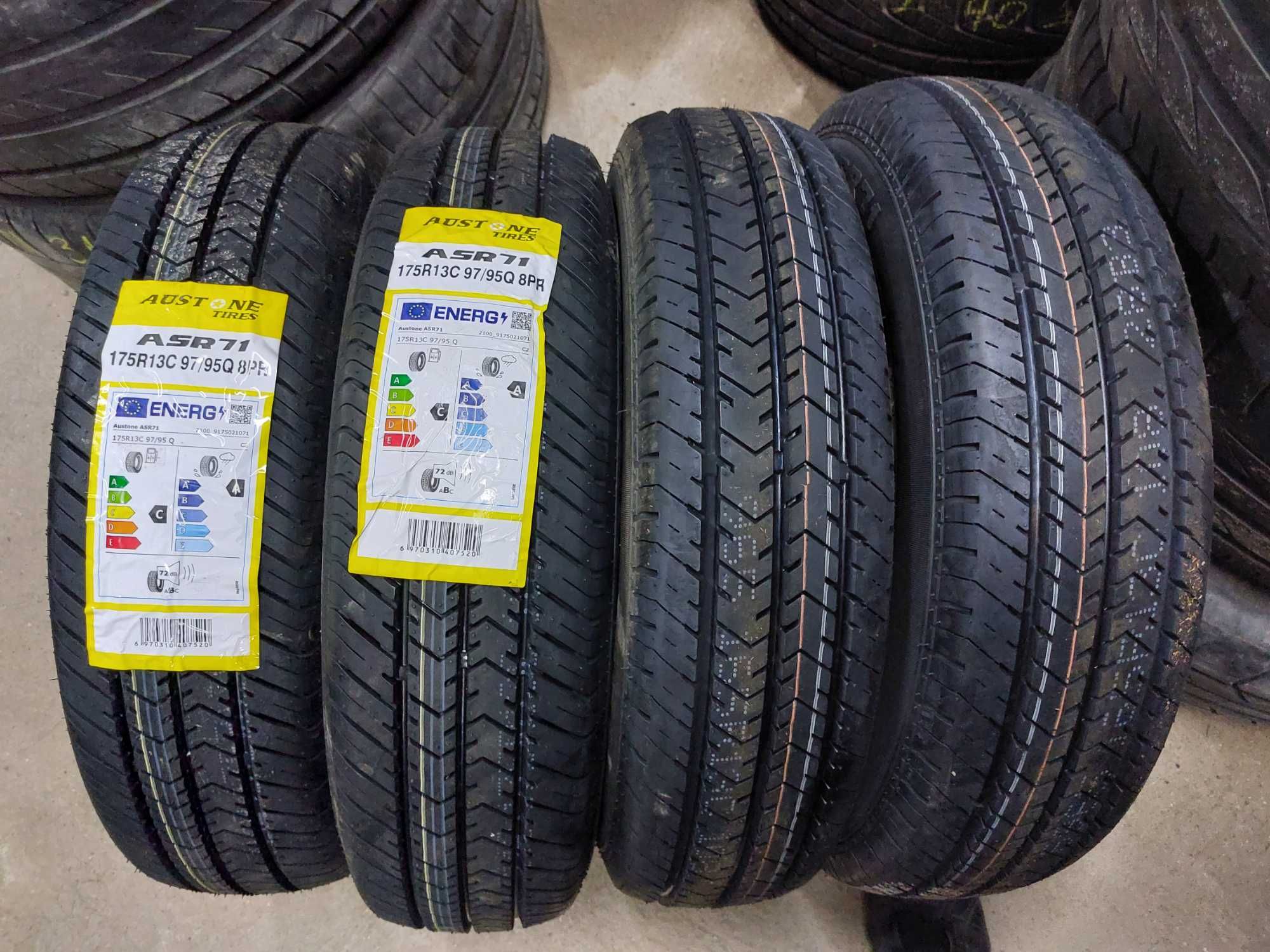 4бр.НОВИ всесезонни AUSTONE 175/R13C 97Q DOT 4321 за РЕМАРКЕ