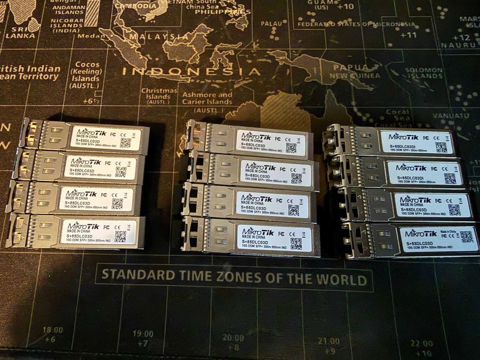 Transceiver modul 10G Mikrotik S+85DLC03D MMF Dual LC UPC