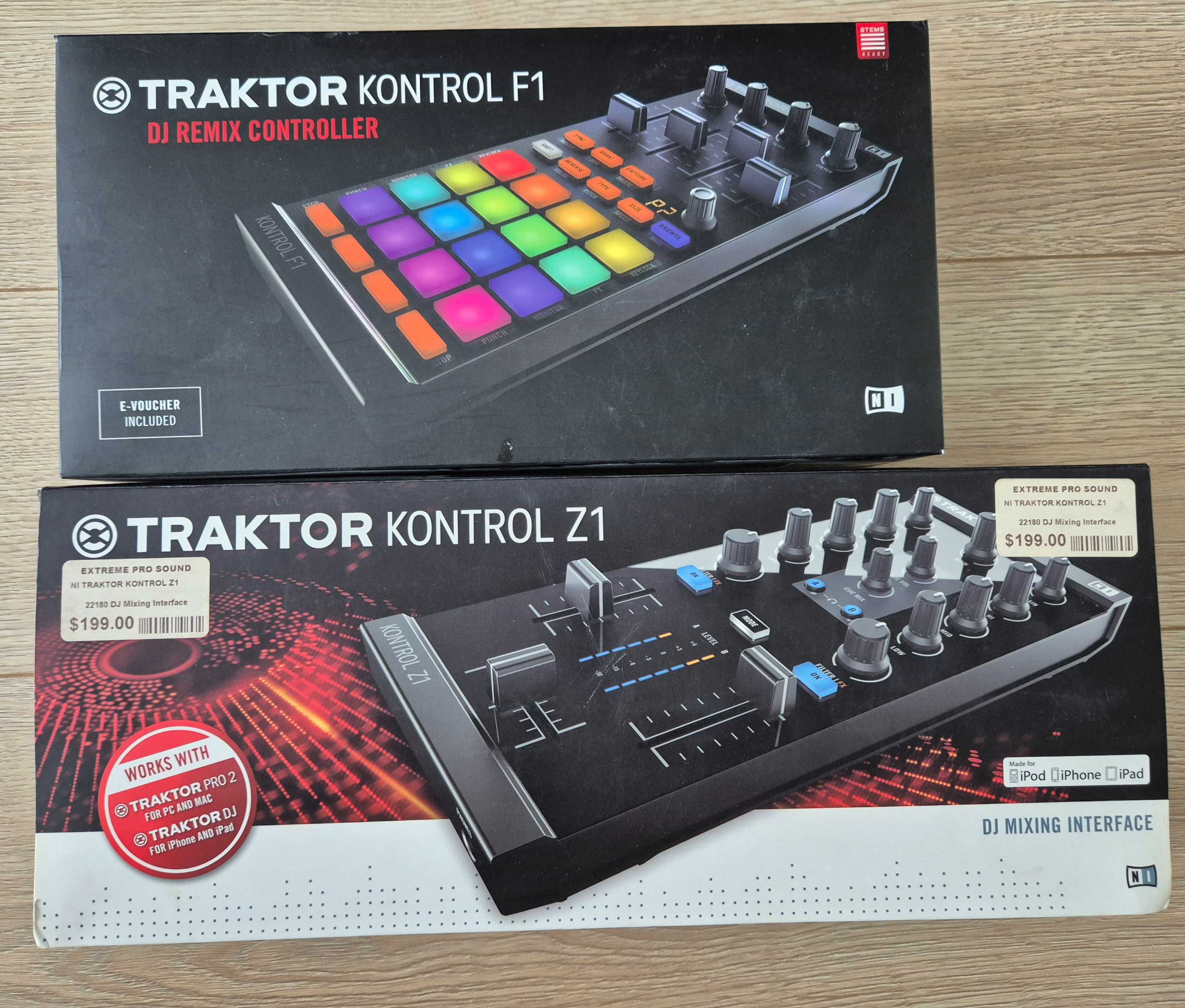 Traktor Kontrol S8 + Kontrol X1 MK2 + Kontrol F1 + Kontrol Z1 + SC5