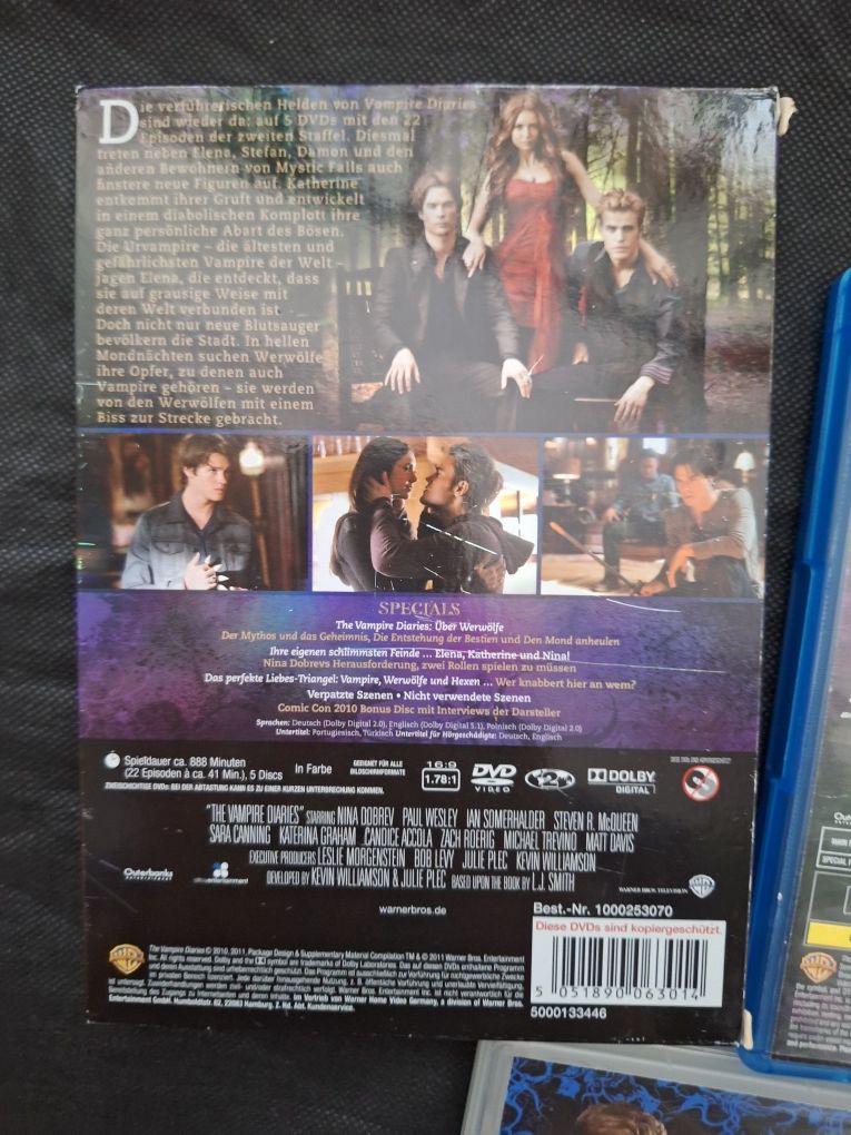 Дневниците на вампира/The Vampire Diaries на DVD/Blu-ray