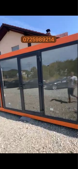 Vand containere modulare pentru birouri vanzari parc auto masini