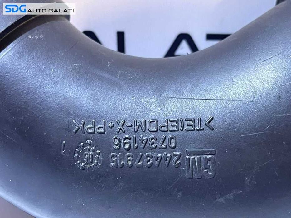 Tub Tubulatura Conducta Cot Admisie Aer Opel Zafira B 1.6 16V 2005 - 2014 Cod 24437915 [D0128]