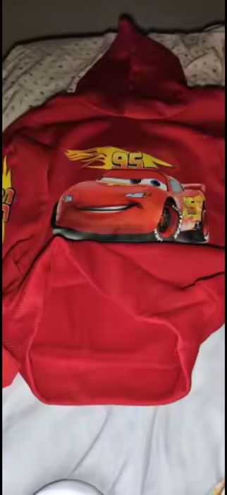 Hanorac cu masina Fulger McQueen