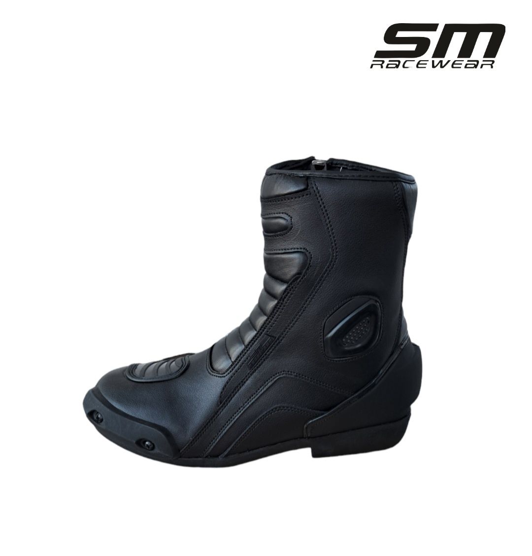 Cizme moto piele naturala SM Short marimea 40, 41, 42, 43, 44, 45 Noi!