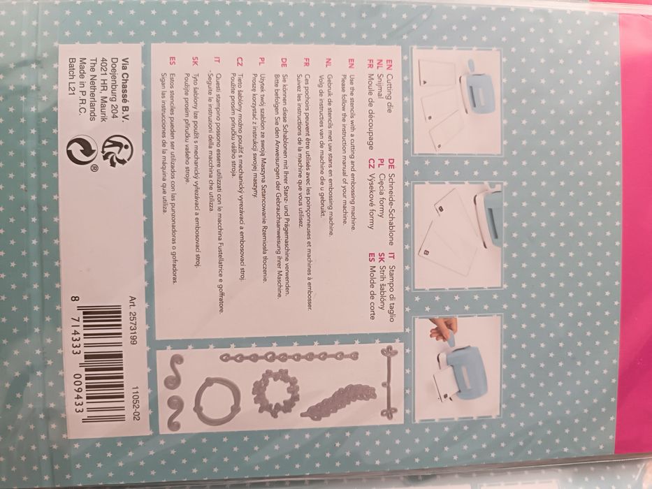 Нови щанци за изрязване на арт проекти