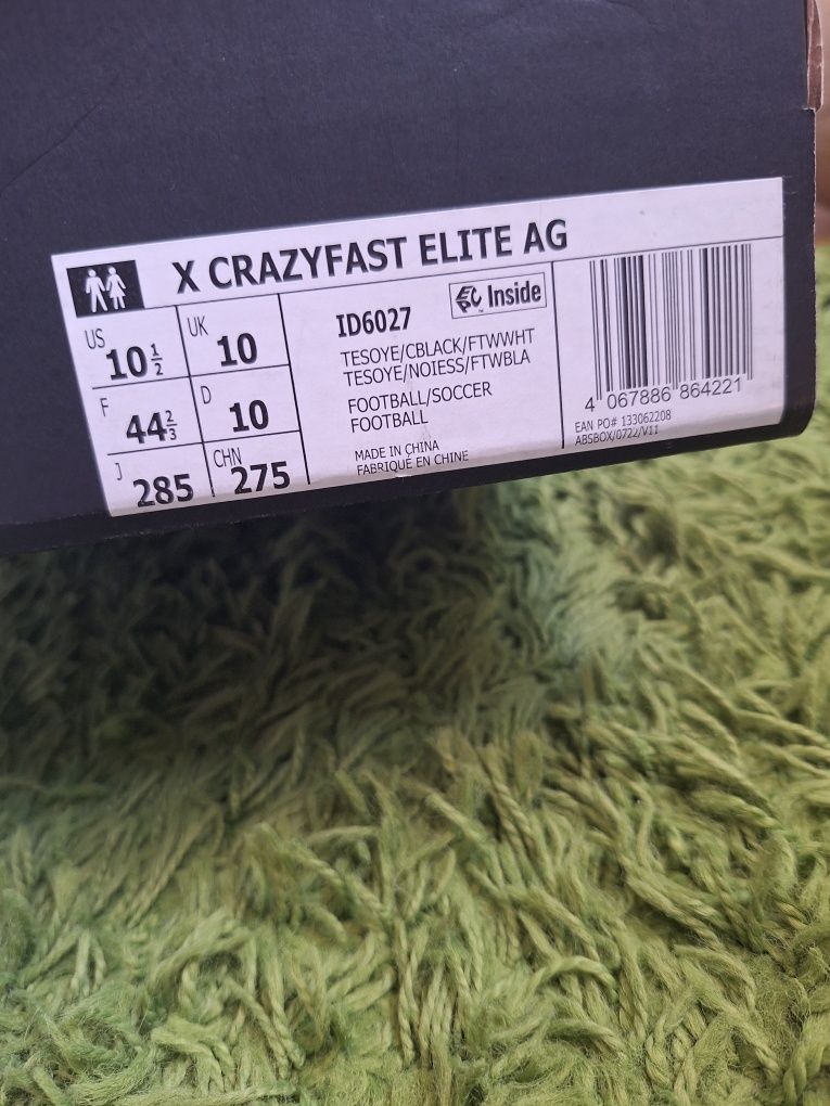 Футболни обувки Adidas x crazy fast ag