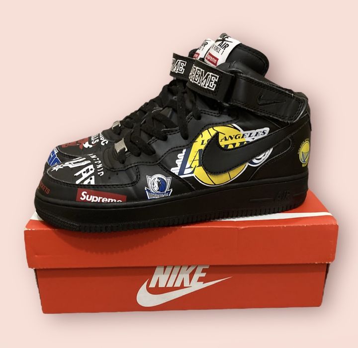 Nike Air Force 1 Mid x Supreme NBA Edition мъжки кецове 42