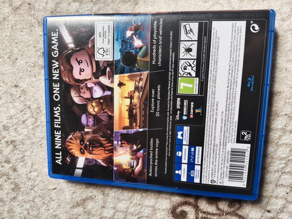 LEGO Star wars the Skywalker's saga PS4 - КАТО НОВА!!!