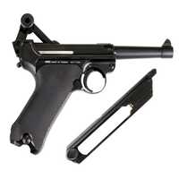 Pistol Istoric LuggerP08 4inch BlowBack  CO2 airsoft 6mm