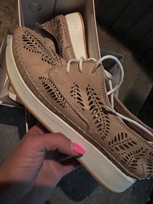 дамски обувки естественна кожа -Нови