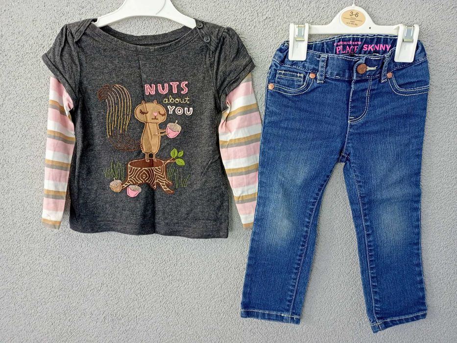 Дрешки за момиче размер 18-24м.