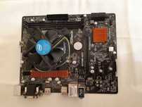 Дънна платка за компютър H110M-HDV и процесор 13-6100