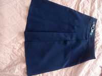 Тёмно-синяя юбка