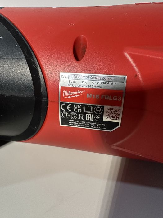 Suflanta Milwaukee M18 FBLG 3