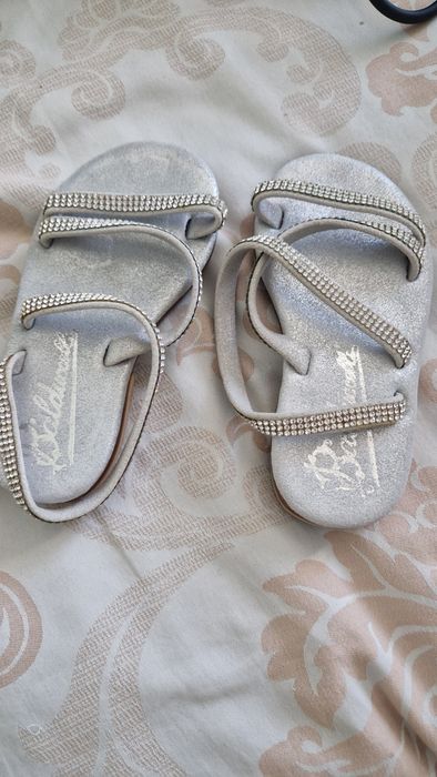 Ръчно правени детски сандали 22 номер